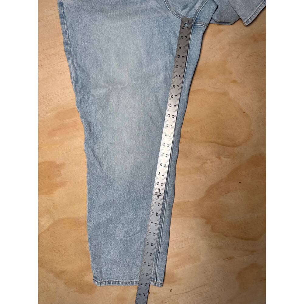 American Eagle curvy mom jeans light blue size 18 short - Picture 8 of 8